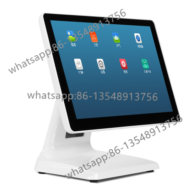 Office Furniture Factory Shop - 本物のC583ミルクティーショップ向けケータリング用ダブルスクリーン15.6インチタッチスクリーンAndroid一体型キャッシュレジスター工場直販