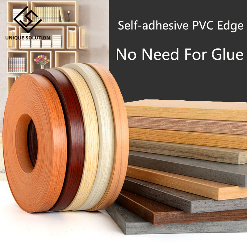 Office Furniture Solutions - 10 メートル 2 センチメートル自己粘着家具木材ベニヤ装飾エッジバンディングpvc家具キャビネット用オフィステーブル木材表面エッジング