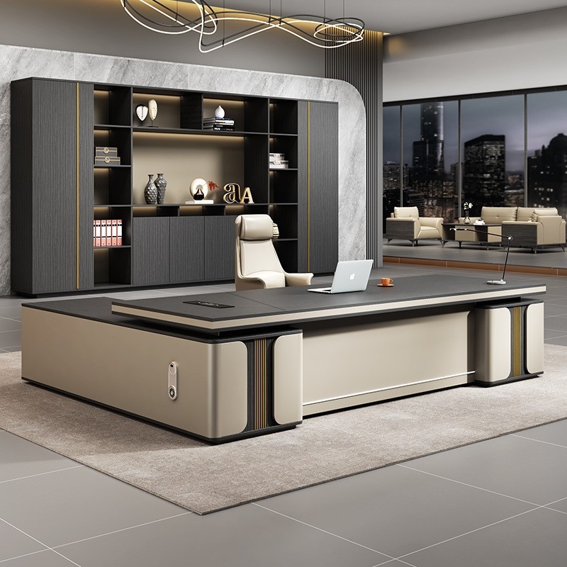 Xh Office Furniture - 高級椅子セット、シンプルモダンオフィス家具のリーダー、エグゼクティブデスクCEO＆マネージャー向け
