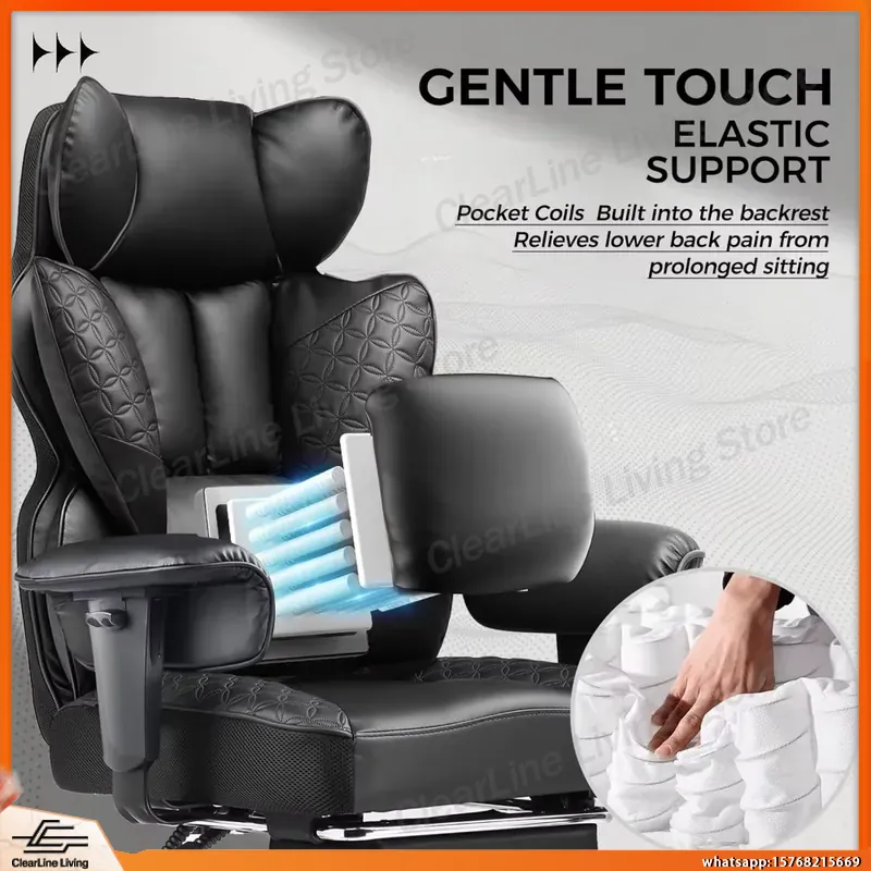 大型で背の高いオフィスチェア、耐荷重400ポンド、人間工学に - Office Furniture Rental のレビューと価格
