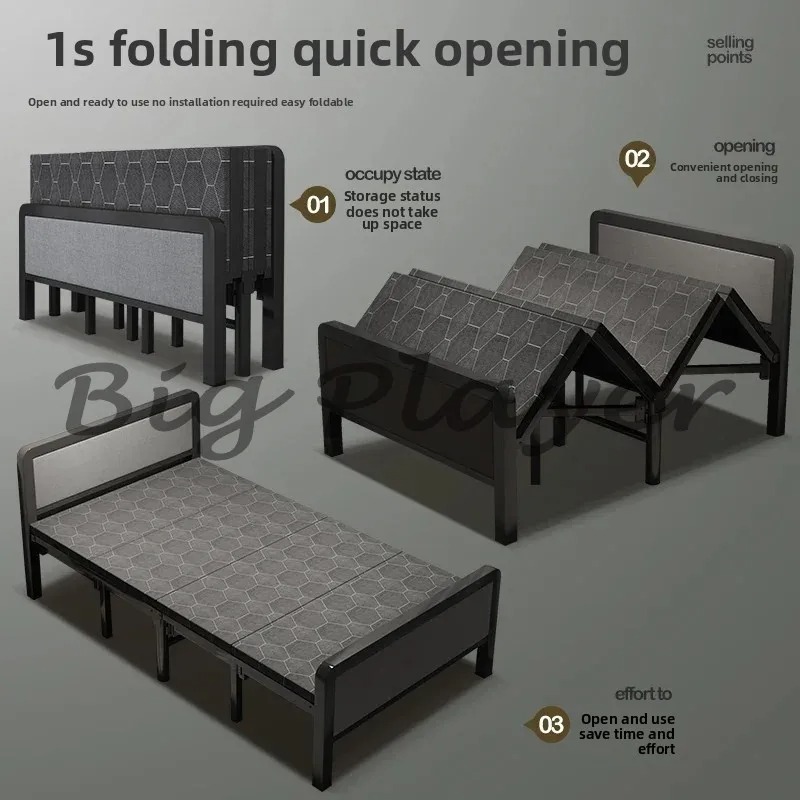 折りたたみベッド ダブル ホーム シンプル 賃貸住宅 昼休み - Office Furniture Rental のレビューと価格