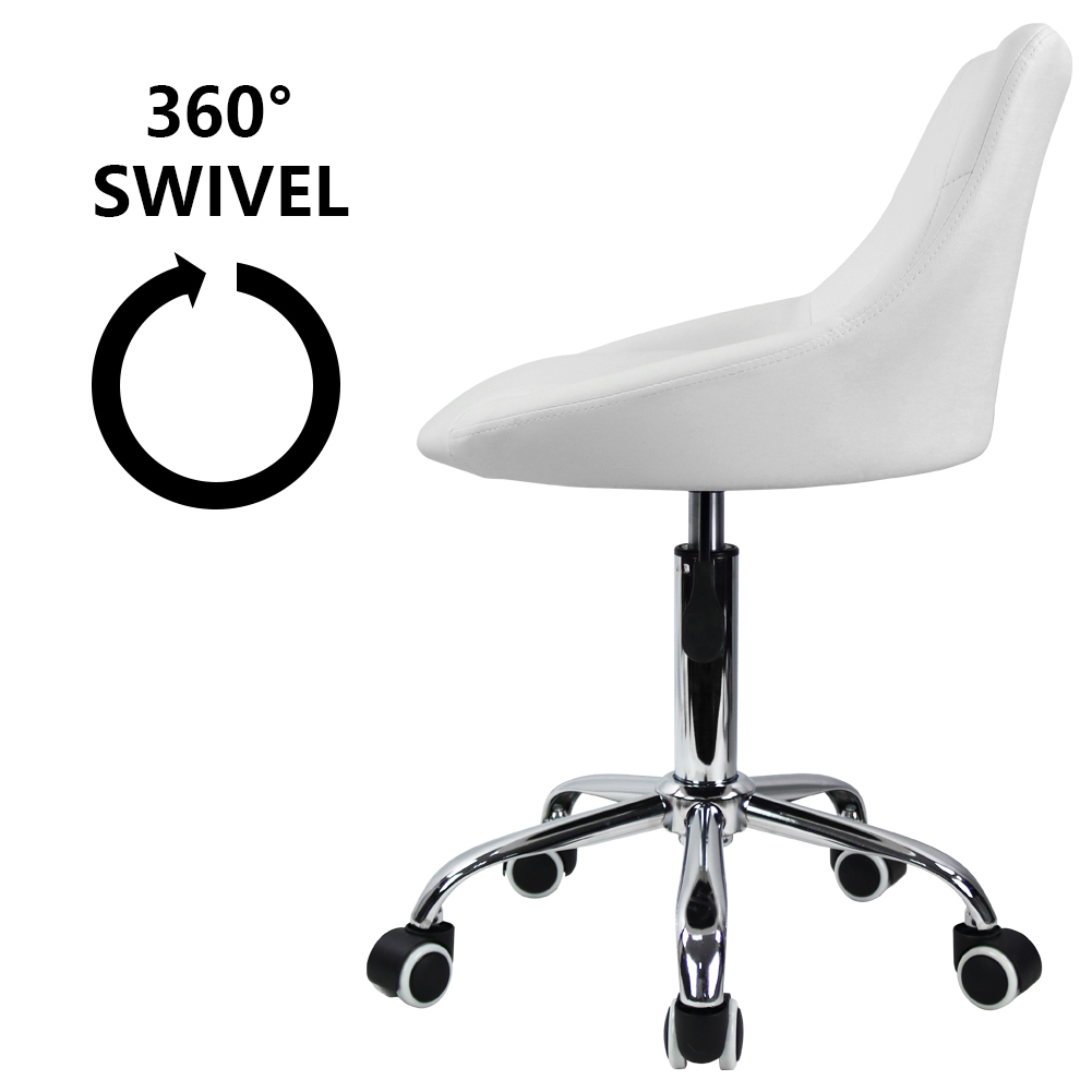 CANBOUN ミッドバック PU レザー高さ調節可能な回転 - Task Chair Mid Back のレビューと価格
