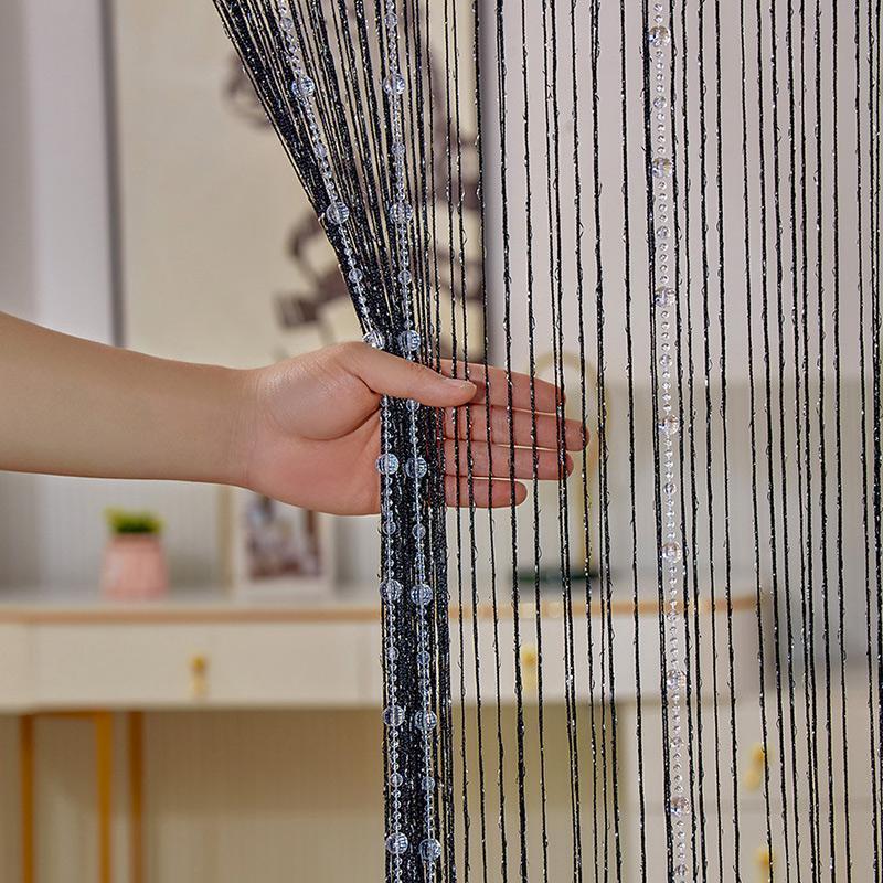 1枚 100×200cm クリスタルビーズストリングカーテン - Partition Screen Divider のレビューと価格