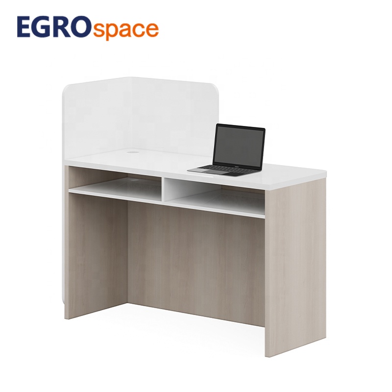 モダンな高級オフィス受付家具、木製デザインのモダンな白いホテ - Reception Desk Counter のレビューと価格