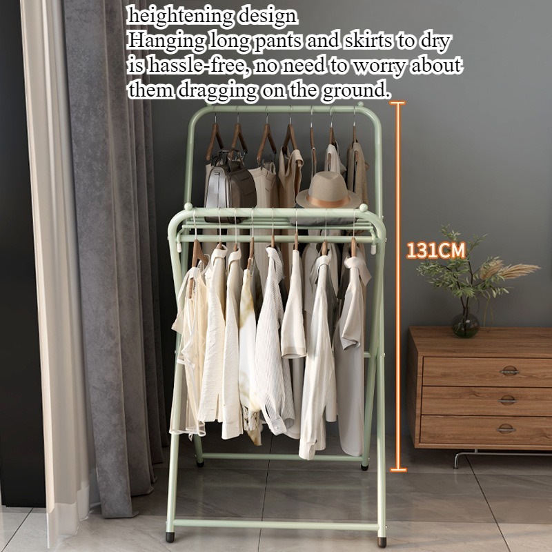 衣類乾燥ラック 床から天井まで 家庭用 寮 折りたたみ式 寝 - Coat Rack Standing のレビューと価格