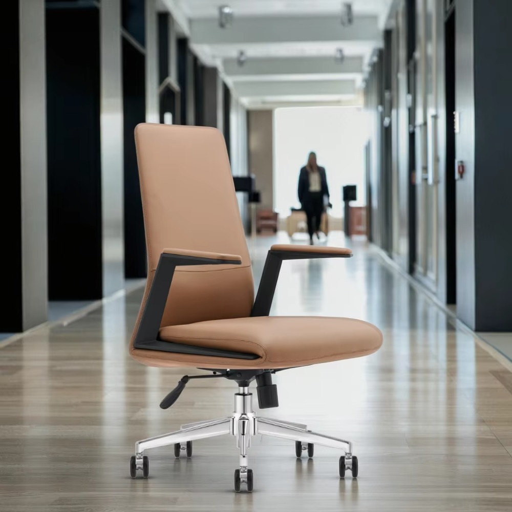 中型バックオフィスゲストチェア、スチール補強、二重密度スポン - Office Furniture Solutions のレビューと価格