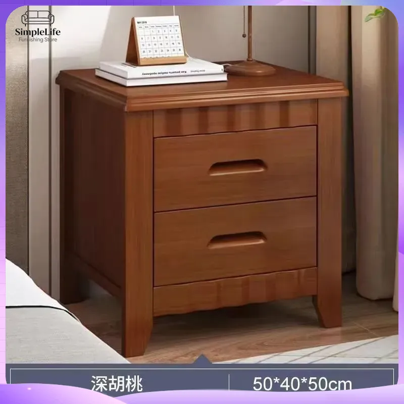 インストール不要の中国風無垢材ベッドサイドテーブル、引き出し - Office Furniture Rental のレビューと価格