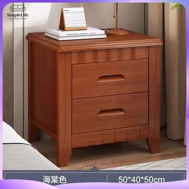 インストール不要の中国風無垢材ベッドサイドテーブル、引き出し - Office Furniture Rental のレビューと価格
