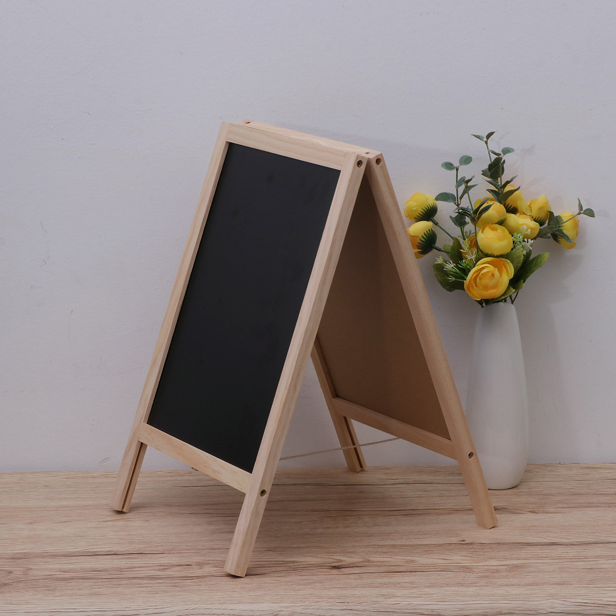 1 セット 25 × 40 センチメートルミニ木製三脚黒板イ - Whiteboard Easel Tripod のレビューと価格