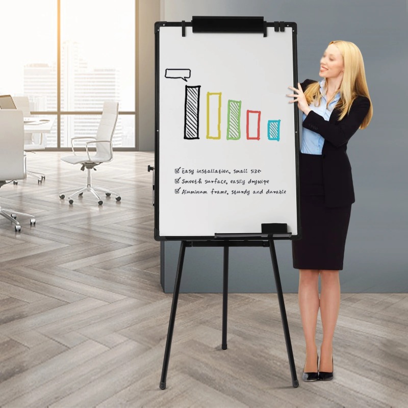 三脚ブラケットホワイトボードイーゼル、調節可能で繰り返し書け - Whiteboard Easel Tripod のレビューと価格