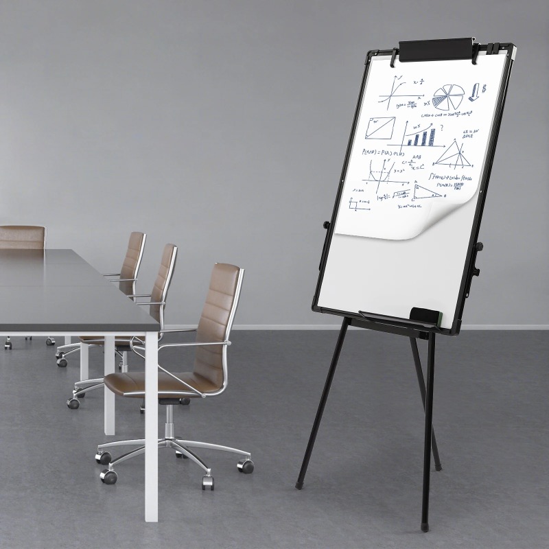三脚ブラケットホワイトボードイーゼル、調節可能で繰り返し書け - Whiteboard Easel Tripod のレビューと価格
