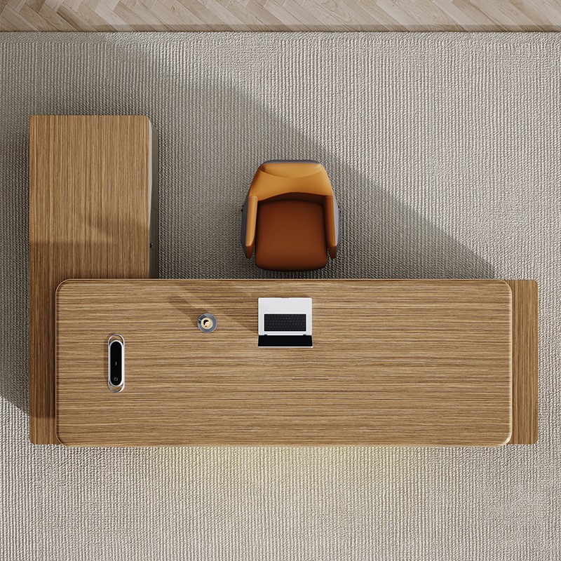 マネージャー CEO 社長 オフィス家具 高級 L字型 ディ - Office Furniture Solutions のレビューと価格