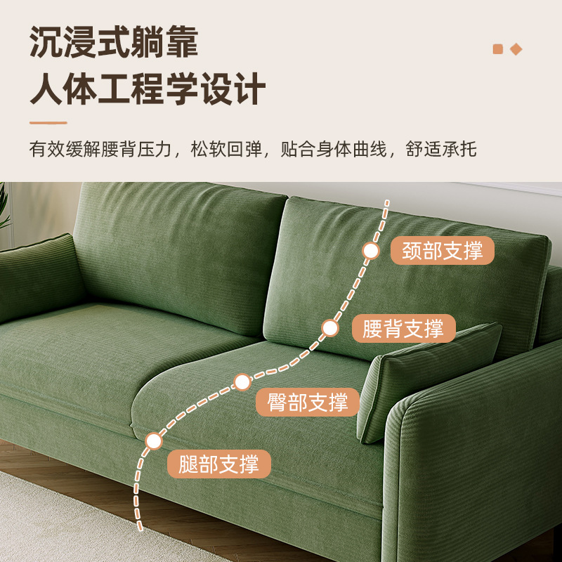布製ソファ リビングルーム ダブル/トリプル レンタルルーム - Office Furniture Rental のレビューと価格