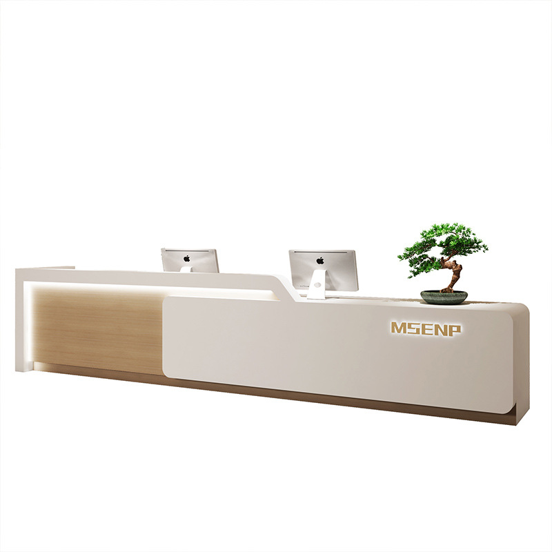 高級モダンなレジカウンター 中国風企業ホテルロビーのレジカウ - Reception Desk Counter のレビューと価格
