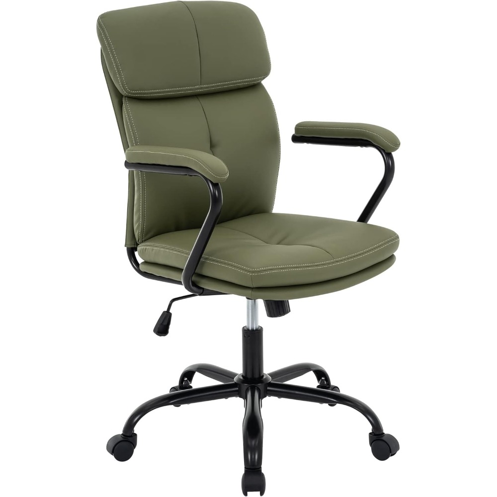 調節可能なロッキングスイベルコンピューターチェア、ホームオフ - Task Chair Mid Back のレビューと価格