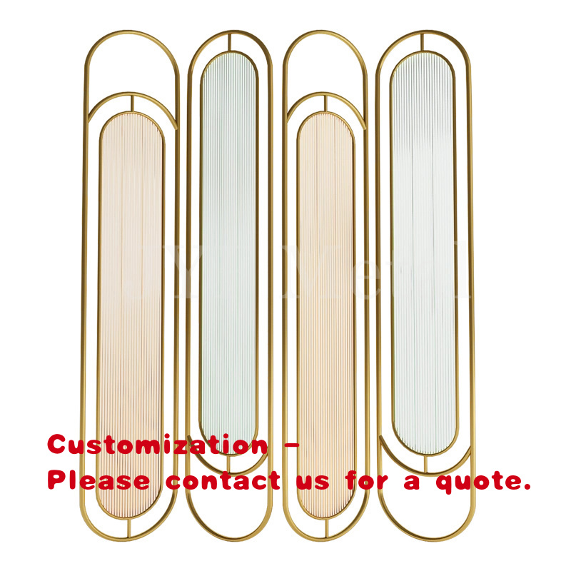 カスタムEL807レストラン装飾ステンレス鋼フレームガラス仕 - Partition Screen Divider のレビューと価格