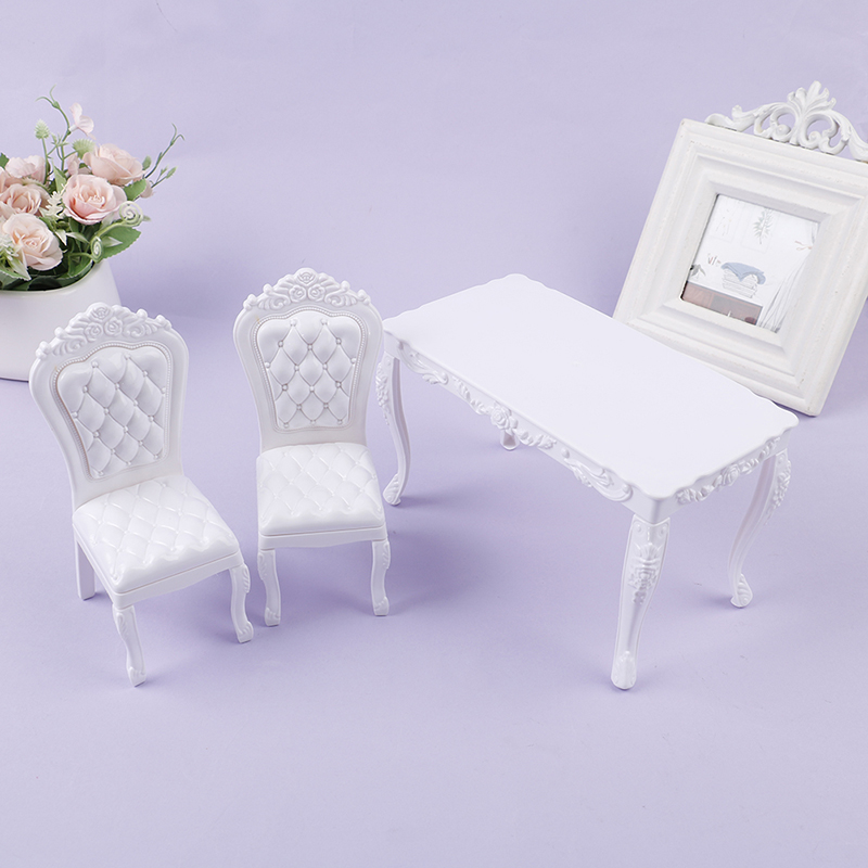 ドールハウス 1:6 キッチン家具 ダイニングテーブル 椅子 - Office Furniture Wholesale のレビューと価格