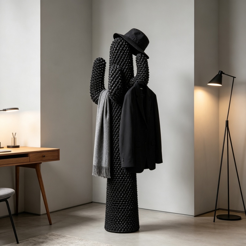 グラスファイバー製サボテンコートラック、クリエイティブな帽子 - Coat Rack Standing のレビューと価格