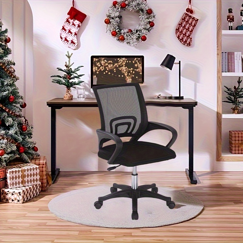 オフィスチェア1個、人間工学に基づいたコンピュータチェア、回 - Task Chair Mid Back のレビューと価格