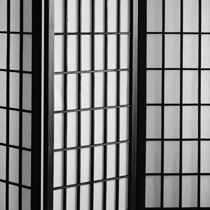 オリエンタル家具 6フィートの高さの窓ガラス風障子スクリーン - Partition Screen Divider のレビューと価格