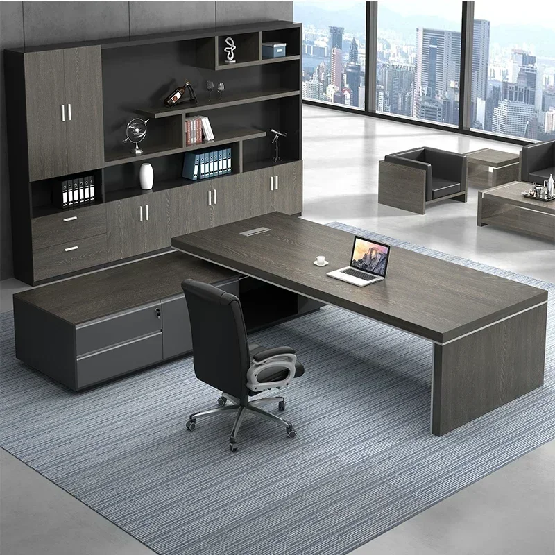 オフィスデスクコンピュータエージェンシー管理人多機能ミニマリ - Office Furniture Rental のレビューと価格