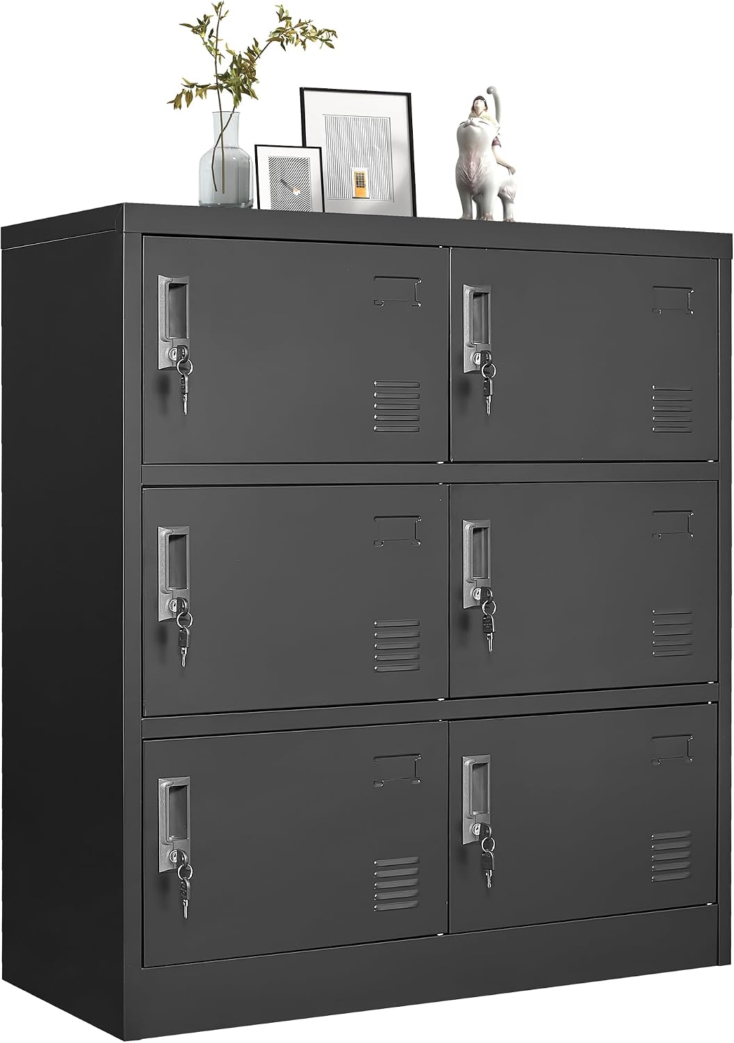 従業員用金属製ロッカー、オフィス収納ロッカー（扉付き）、スチ - Office Storage Cabinet のレビューと価格