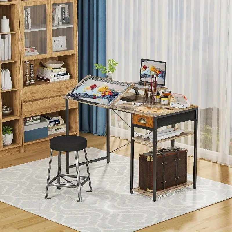 新しいアート描画デスク、絵画作業台、オフィス、またはコンピュ - Office Furniture Solutions のレビューと価格
