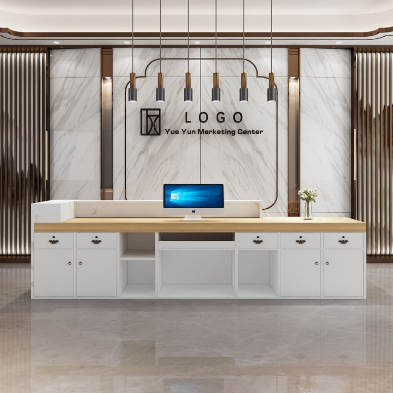 会社の受付カウンター、チェックアウトカウンター、衣料品店、ヴ - Reception Desk Counter のレビューと価格