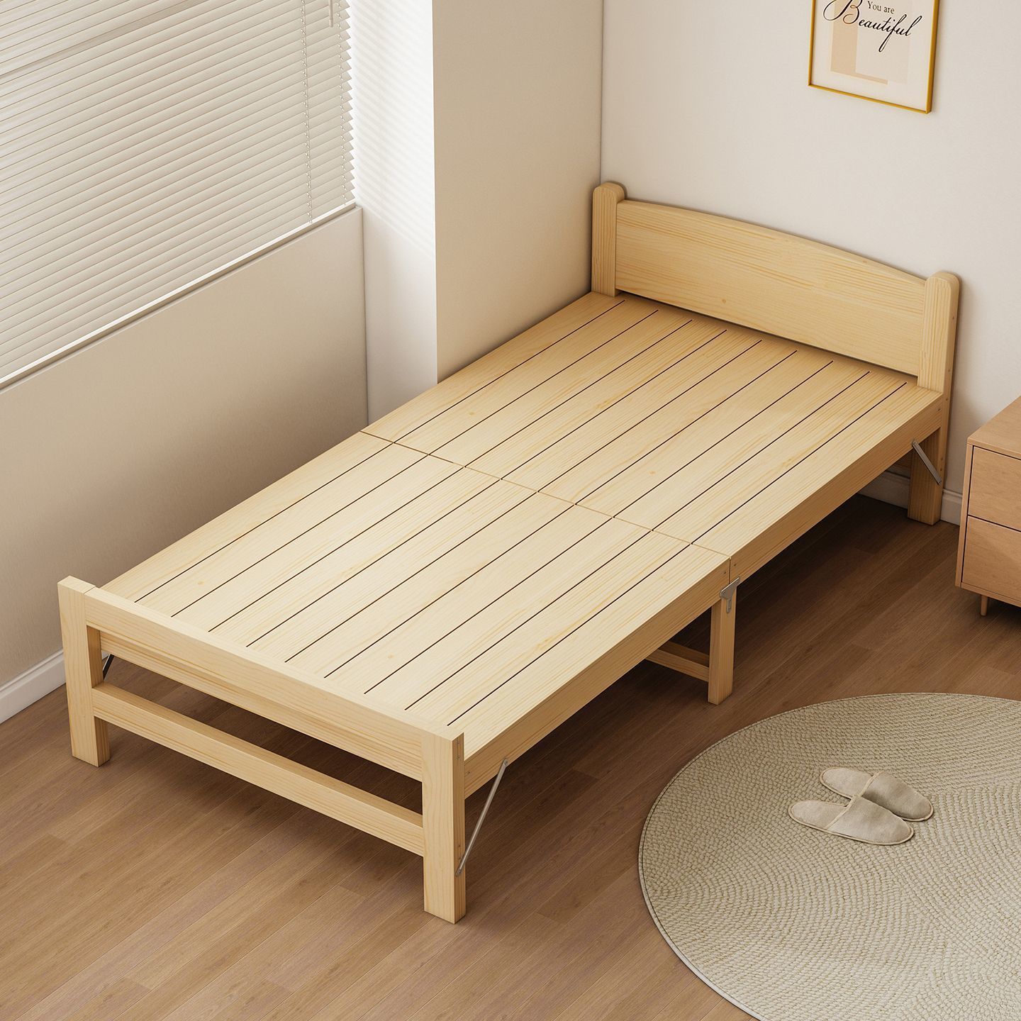 ユンリンリ寝室用シングル木製ベッド、ダブルベッド、オフィス仮 - Office Furniture Rental のレビューと価格